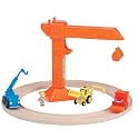 Born To Play - Bob The Builder Snap Trax Vehicle And Crane Set With Track