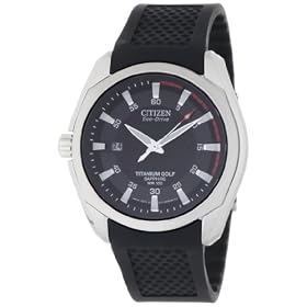 Citizen Men's BM7120-01E Titanium Golf Eco-Drive Watch