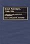 British Playwrights, 1956-1995: A Research and Production Sourcebook