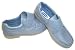 Dr. Scholls Blue One Strap Velcro Shoes - 7 1/2 D