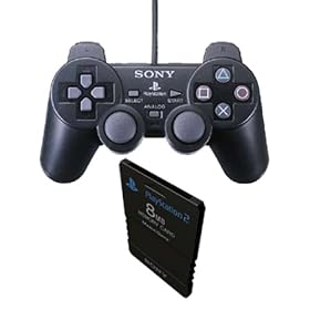 8MB Memory Card and Dual Shock Double Pack (PS2)