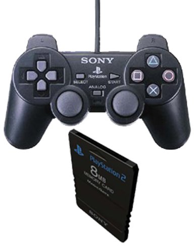 Buy 8MB Memory Card and Dual Shock Double Pack (PS2) online at Discounted New and Used prices. Delivered to your door with Childrens Toyshop.com