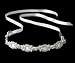 Crystals Pearl Ivory Ribbon Bridal Headband