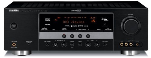 Yamaha RX-V463BL 525 Watt 5.1-Channel Home Theater Receiver (OLD VERSION)