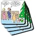 Rich Diesslins Funny Christmas Cartoons - Bad Christmas Present Idea - Funniest Home Videos - Coasters