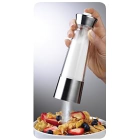 New Prodyne Sugar-Please, Sugar Dispener, Restaurant Sugar Dispenser, Coffee House Sugar Dispenser, Push-Button Portion Control