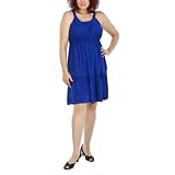 Women's Plus-Size Mossimo® Black: Ebony Sleeveless Smocked Dress