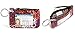 Vera Bradley Zip Id Case and Lanyard in Rosewood