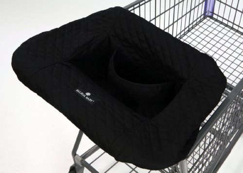 Buy Low Price Cozy Balboa Baby Shopping Cart Cover In Signature Black B003EU4OIC