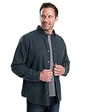 Woolrich Men's Sportsman Chamois Shirt, Dark Charcoal Heather, Medium