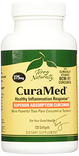 EuroPharma - Terry Naturally CuraMed with BCM-95 375 mg. - 120 Softgels