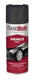 PlastiKote 217 Black Wrinkle Paint - 12 Oz.