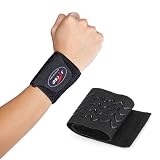 fitTek® Sports Badminton Elastic Stretchy Wrist Joint Brace Support Wrap Band Adjustable