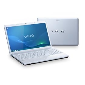Sony VAIO VPCEB1E0E 15.5 inch Laptop (Intel Core i3-330M 2.13GHz, 3Gb, 320Gb, DVDRW, Webcam, Win 7 Home Premium 64bit (White)