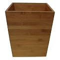 Thomas O'Brien® Carbonized Bamboo Wastebasket - Wood Ash