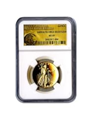 Toy: Certified 2009 Ultra High Relief Gold American Eagle MS69 NGC - US Mint