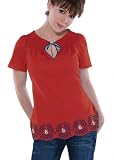 St. Louis Cardinals Women's Poplin Peasant Top 2 - by Alyssa Milano