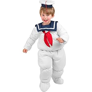 Toddler Stay Puft Marshmallow Man Costume Size 2-4T