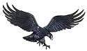 36" Wall Eagle , Black