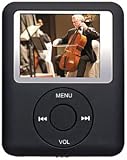 Unirex MPX-28G1B 1GB Flash Media Player - Audio Player, Video Player, Photo Viewer, FM Tuner, FM Recorder, Voice Recorder - 1.8 Color LCD - 1GB Flash Memory - Black