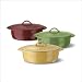 Calphalon Enamel Cast Iron 8 Quart Dutch Oven, Cabernet Red