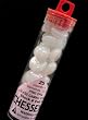 Chessex Gaming Stones Tubed: Glass Stone Tube: Pink Opal (25 count) OUT OF PRINT!