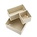 Avinee Foldable Fabric Closet Dresser Drawer Storage Organizer, Cloth Storage Box Organizer Bins For Underwear, Socks, Bras, Tights, Leggings - 3 Set