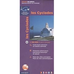 86218 les Cyclades 1/150.000