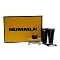 HUMMER by Hummer SET-EDT SPRAY 4.2 OZ & AFTERSHAVE BALM 2.5 OZ & BODY WASH 2.5 OZ & KEYCHAIN