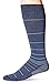 Sockwell Men's Circulator Moderate Graduated Compression Sock, Denim - L/XL