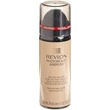 REVLON Photoready Airbrush Mousse Makeup, Natural Beige, 1.4 Ounce