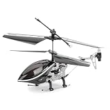 【Cool shop】 【i-helicopter】赤外線　iphoneで操縦！上昇・下降・前進・後進・左右に対応 iPhone/iPad/iPod touch 新型ジャイロ搭載 3.5ch 赤外線 ヘリコプター　777-170 ブラック（一部Android機種も対応。GALAXY S / GALAXY SⅡの起動確認が取れています）