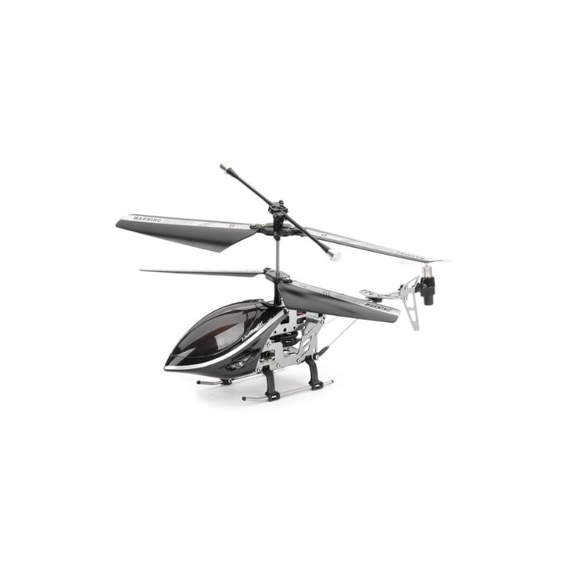 【Cool shop】 【i-helicopter】赤外線　iphoneで操縦！上昇・下降・前進・後進・左右に対応 iPhone/iPad/iPod touch 新型ジャイロ搭載 3.5ch 赤外線 ヘリコプター　777-170 ブラック（一部Android機種も対応。GALAXY S / GALAXY SⅡの起動確認が取れています）