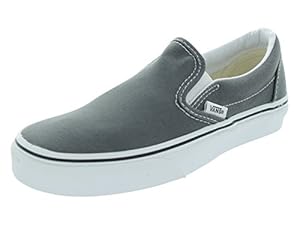 Vans Classic Slip-On Charcoal VN000EYECHR Mens 11.5, Womens 13