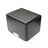 デッキケース大　4個セット　黒青＋黒＋黒赤＋黒オレンジ　レザー調 カードケース デッキケース】アクラスから高級感のあるレザー風カードケース