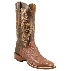 Lucchese Cowboy Mens 12 Pony Quill Ostrich - Style # C1202 by Lucchese