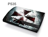 Taylorhe Skins PS3 Decal/ resident evil umbrella logo