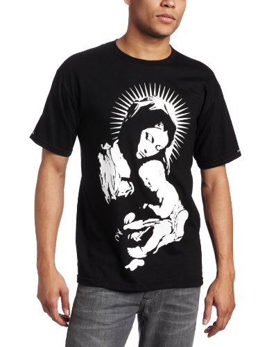 Crooks & Castles Mens A Crook Is Born Knit Short Sleeve Crew T-Shirt