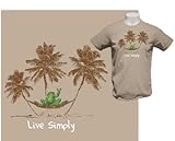 Peace Frogs - Live Simply - Adult Medium