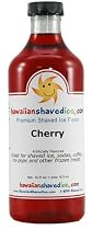 Hawaiian Shaved Ice - Cherry - Snow Cone & Shaved Ice Syrup - 16 Ounces