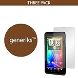 Generiks TM HTC EVO View 4G *DIAMOND* Screen Protectors (3 Pack!!!)