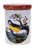 Portmeirion Birds of Britain Earthenware Mini Canister