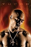 Tupac (Fire) Music Poster Print - 24
