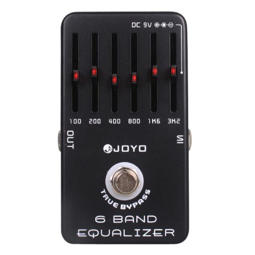Joyo JF-11 6-BAND Equalizer Guitar AMP Effect Pedal True Bypass Design On Sale