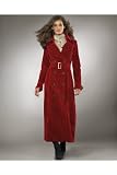 Newport News Ankle-length corduroy trench coat