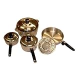 Cajun Cookware 8 Piece Aluminum Pot Set