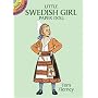 Little Swedish Girl Paper Doll (Dover Little Activity Books)