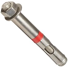 Stainless Steel Sleeve Anchor Hex Head 5/8" Diameter x 4 1/4" Length (Pack of 10)