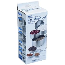 Amco Measuring Cup and Spoon Set by Amco