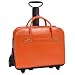 McKleinUSA WILLOWBROOK 94980 Orange Detachable-Wheeled Ladies' Briefcase